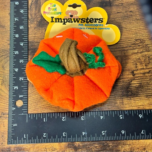 💕2/$20💕 The Great Pretendears Impawster Pet Accessory Halloween Pumpkin Hat - Picture 5 of 7